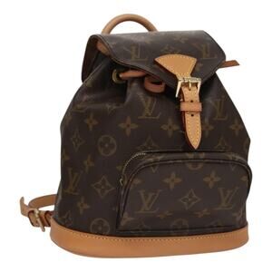 LOUIS VUITTON Monogram Montsouris PM Backpack M51137